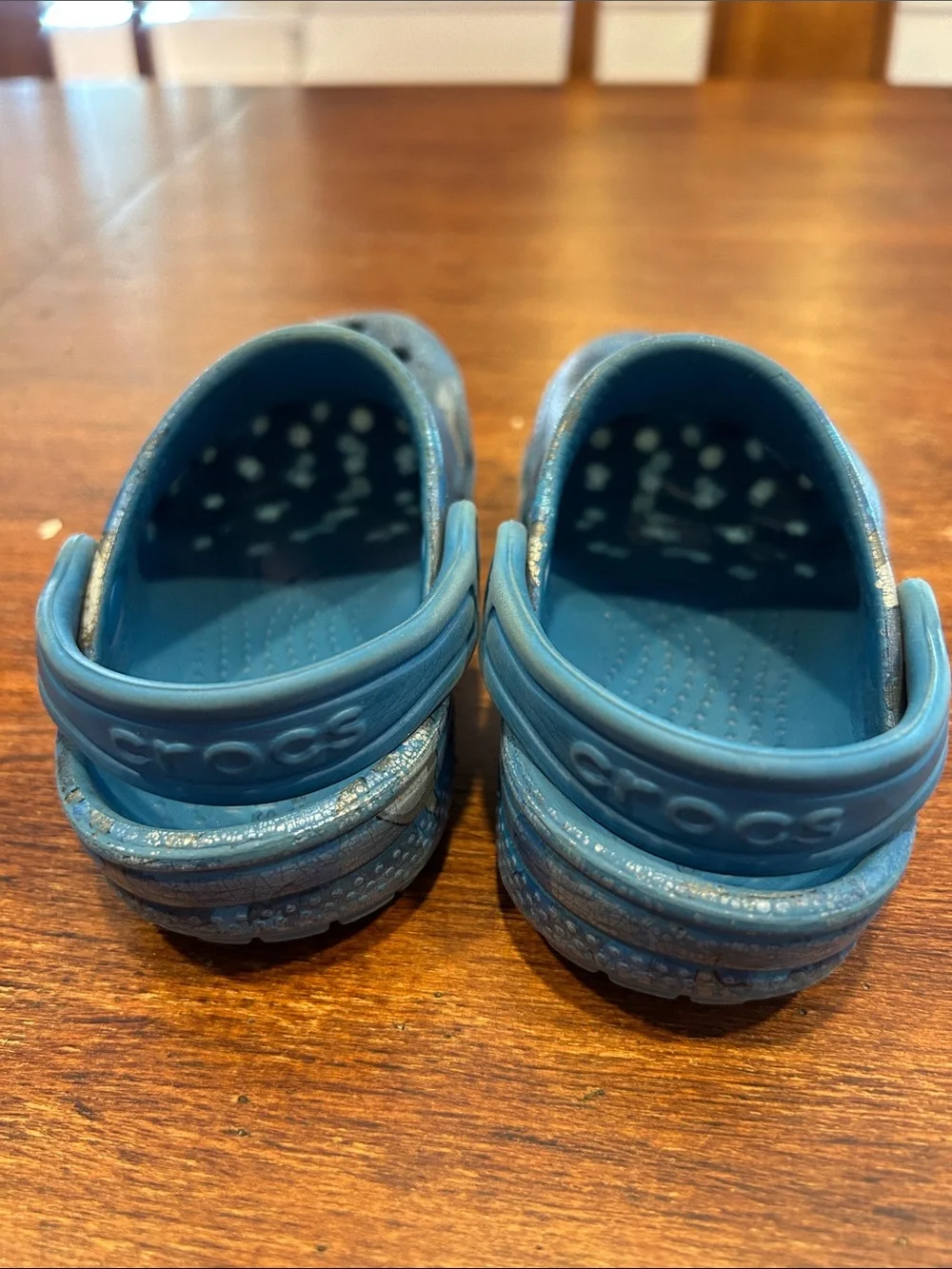 Toddler Shark Crocs Size 7